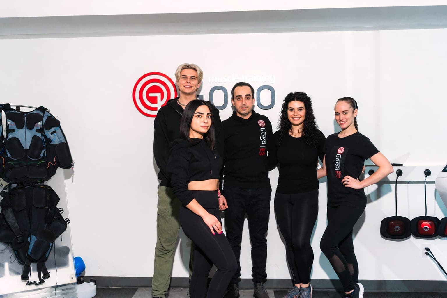The GoGo Muscle Training team at the Thornhill studio