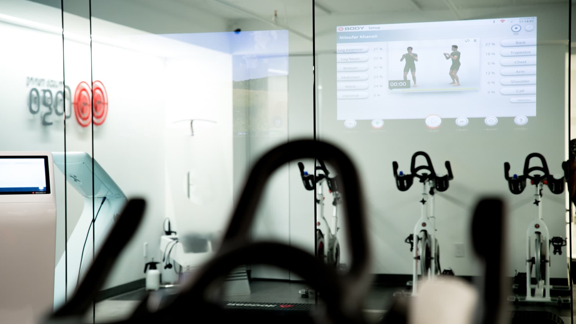 The GoGo Muscle Training EMS studio interior in Thornhill
