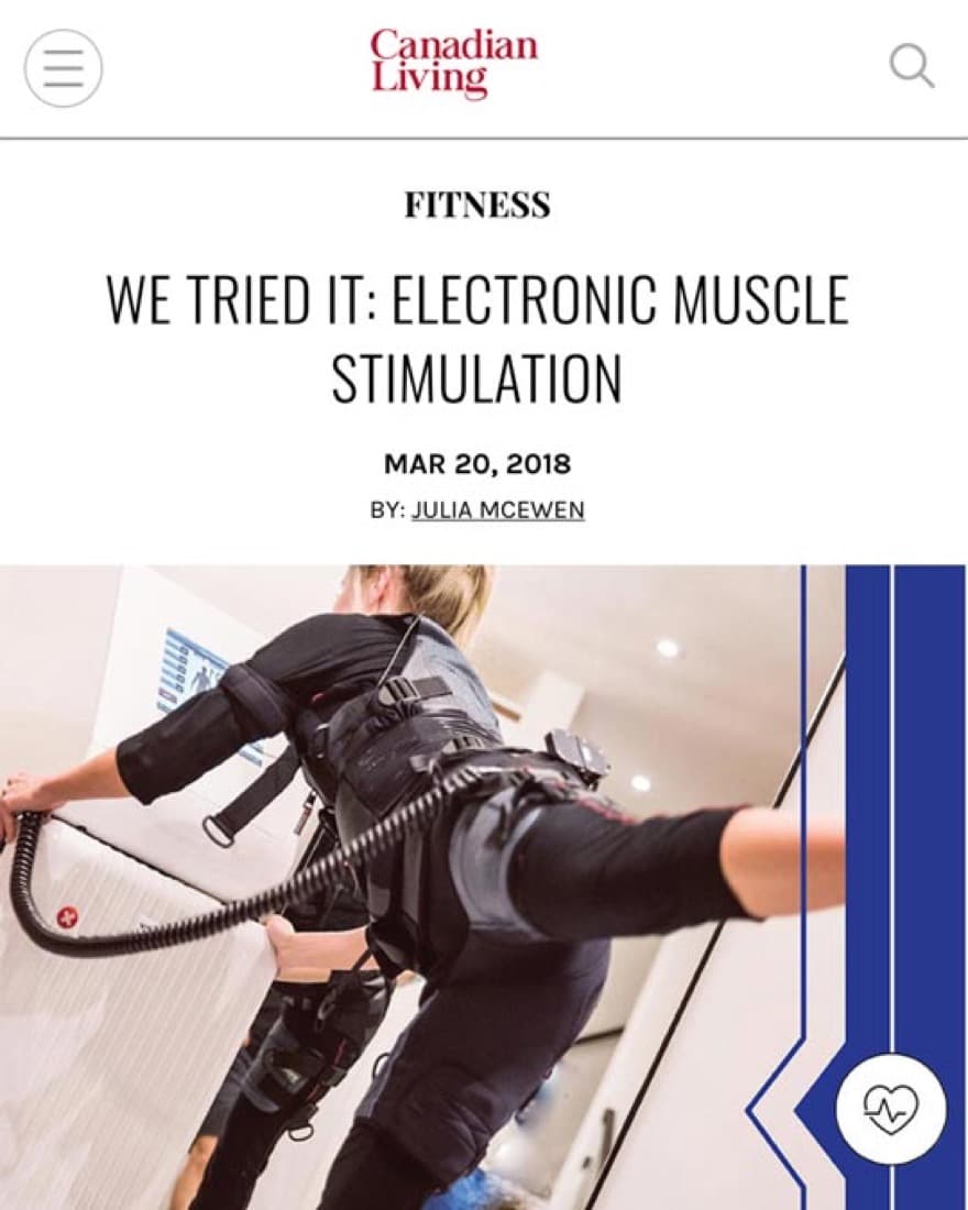 GoGo Muscle Training featured in Canadian Living