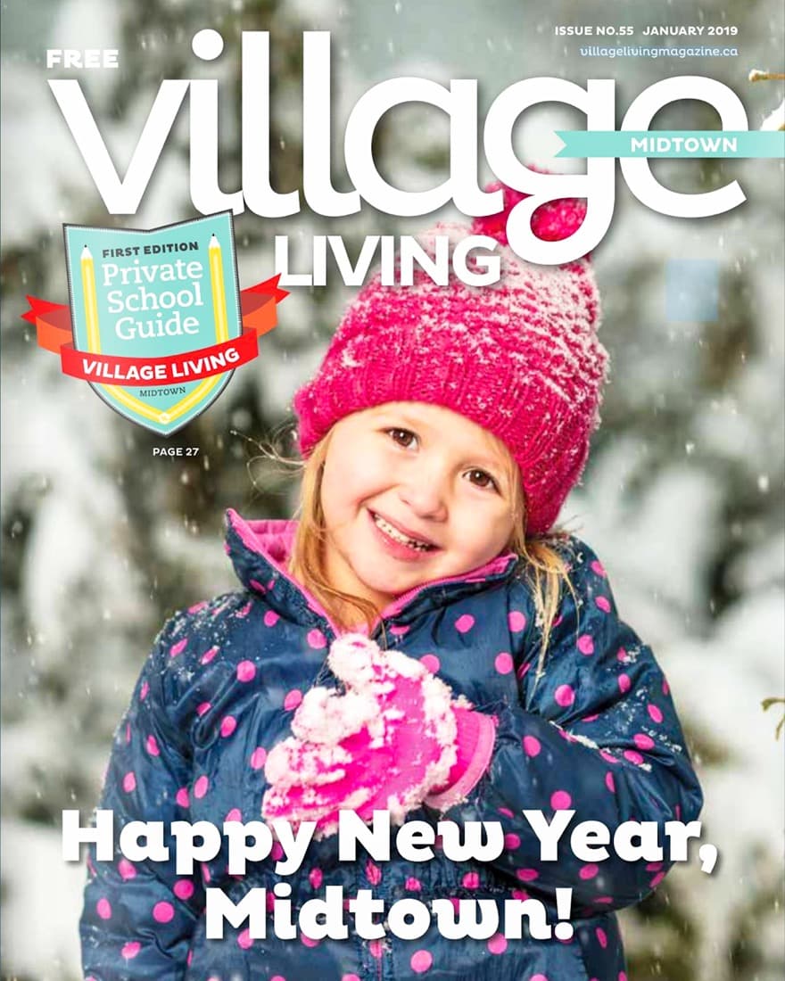 GoGo Muscle Training featured in Village Living Magazine